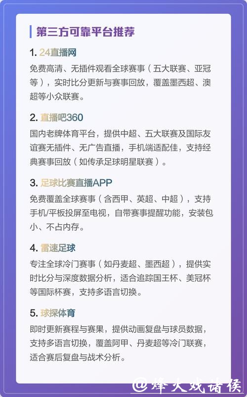 全面解析世界杯直播网站推荐与观看指南